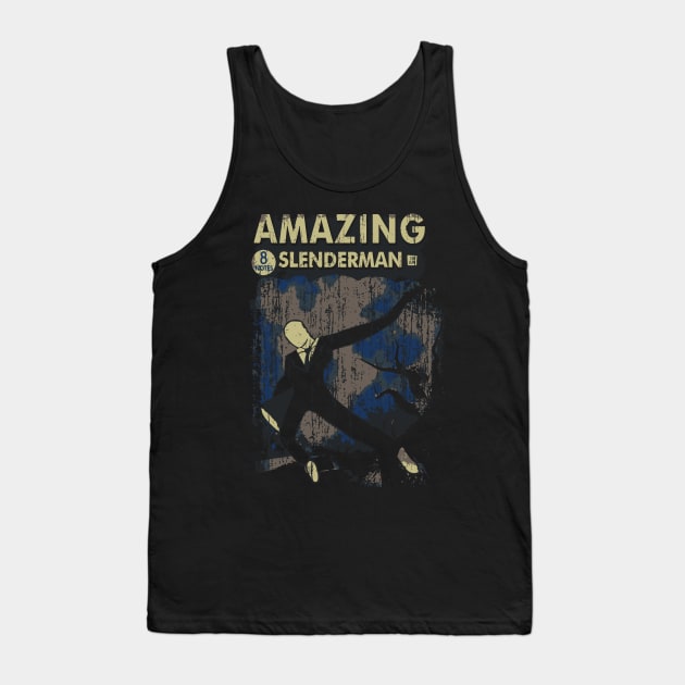 Amazing Slenderman Tank Top by NumFortyTwo